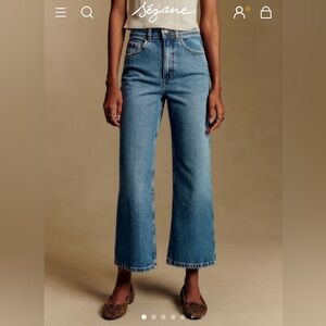 Sezane LE CROP jeans